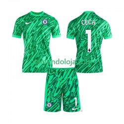 Camisola Chelsea CECH 1 Guarda-redes Criança Equipamento Terceiro 2024-2025 Manga Curta